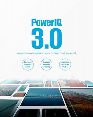 мережева зарядка Anker PowerPort III 20W USB-C (Білий)