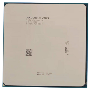 Процесор AMD Athlon 3000G sAM4 (3.5GHz, 5MB, 35W, Vega 3) TRAY