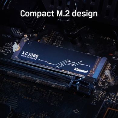 SSD накопитель Kingston 1TB M.2 KC3500 NVMe 2280 (SKC3000S/1024G)