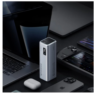 Power Bank CUKTECH PB200 20000mAh 85W 2C1A серый