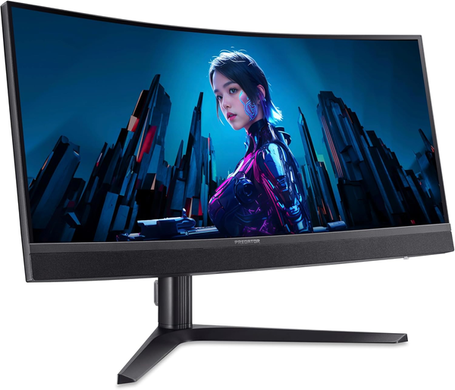 Монiтор 34" Acer Predator X34V3bmiiphuzx (UM.CXXEE.301) Black