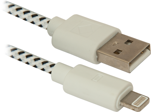 Кабель Defender ACH01-03T USB (AM) – Lightning (M) 1м (87471)