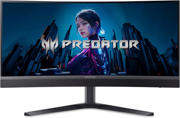 Монiтор 34" Acer Predator X34V3bmiiphuzx (UM.CXXEE.301) Black