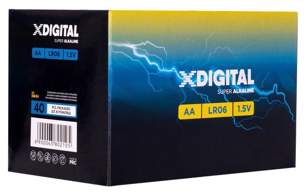 Батарейка X-Digital LR 06 1x4 шт.