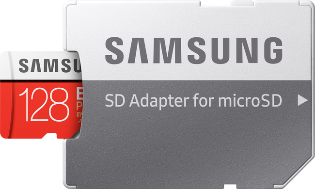 Карта памяти Samsung microSDHC 128GB EVO Plus UHS-I U3 Class10 (MB-MC128HA/RU) + SD адаптер