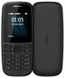 Мобільний телефон Nokia 105 (чорний) TA -1203 (без зарядного пристрою) фото 2