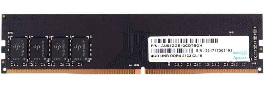 ОЗУ ApAcer DDR4-2666 4096MB PC4-21300 (EL.04G2V.KNH)