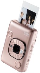 Камера мгновенного печати Fujifilm Instax Mini Liplay Blush Gold EX D