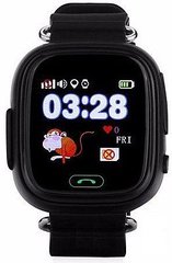 Детские часы с GPS трекером TD-02 (Q100) Black