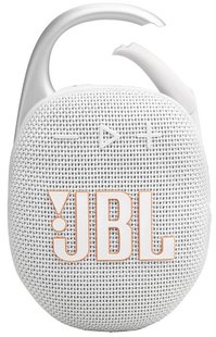 Портативная акустика JBL Clip 5 Белый (JBLCLIP5WHT)