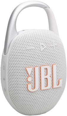 Портативная акустика JBL Clip 5 Белый (JBLCLIP5WHT)