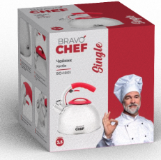 Чайник BRAVO CHEF Single 2.5 л (BC-1001)