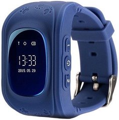 Детские часы с GPS трекером GW300 (Q50) Dark Blue
