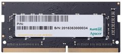 Оперативна пам'ять So-Dimm ApAcer DDR4 4GB 2400MHz (ES.04G2T.KFH)