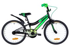 Велосипед 20" Formula RACE 2021 (черно-зеленый с белым)