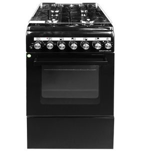 Плита газоелектрична FLG5612MB чорна Grunhelm