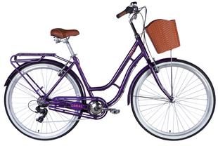 Велосипед AL 28" Dorozhnik CORAL Vbr FR рама-19" фіолетово-синій 2025