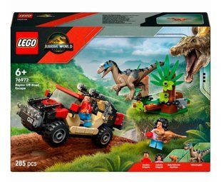 Конструктор LEGO Jurassic World Побег по бездорожью от раптора