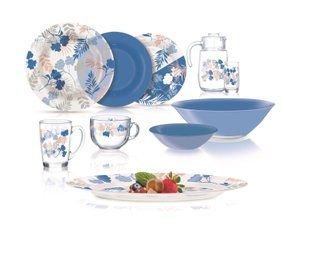 Сервиз столовый Luminarc AMB Floral Mix, 46 предметов