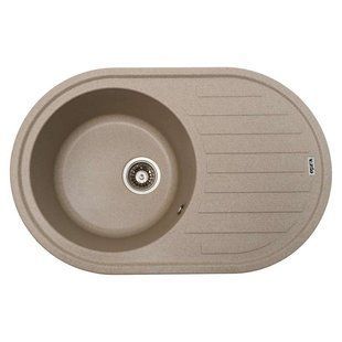 Кухонная мойка Ventolux EMILIA (SAND QUARTZ) 767x495x190