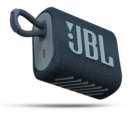 Портативная акустика JBL Go 3 Blue (JBLgO3BLU)