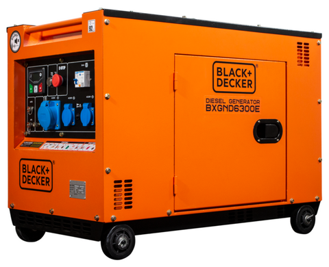 Генератор дизельный Black&Decker BXGND6300E