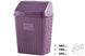 Корзина д/мусора Violet Hause 0026 Виолетта PLUM (0026 Виолетта PLUM 10 л) фото 2