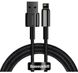 Кабель USB WUW X01 lightning 1m 2A black фото 3