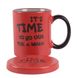 Чашка Limited Edition TIME корал./ 310 мл /p кришк. в подар.упак. (HTK-050) фото 2