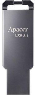 флеш-драйв ApAcer AH360 64GB USB3.1 Попелястий