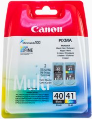 Набір картриджів Canon PG-40Bk/CL-41 MultiPack Cyan/Magenta/Yellow/Black