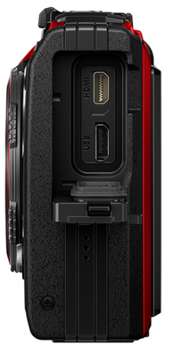 Цифровая камера Olympus TG-6 Red (Waterproof – 15m; GPS; 4K; Wi-Fi)
