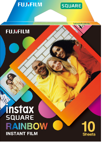 Касети Fuji INSTAX SQUARE RAINBOW WW 1
