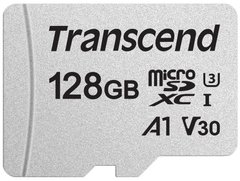 Карта памяти Transcend microSDHC 16GB UHS-I U3 V30 (TS128GUSD300S)