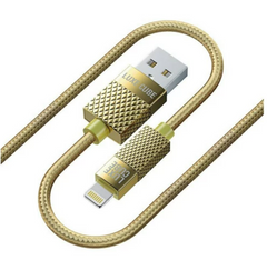 Кабель Luxe Cube Premium USB-Lightning, 1м, золотистий