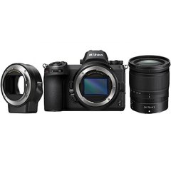 Цифрова камера Nikon Z 6 + 24-70mm f4 + FTZ Adapter Kit