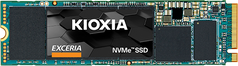 SSD накопичувач Kioxia Exceria 500GB PCIe 3.0x4 M.2 2280 TLC (LRC10Z500GG8)