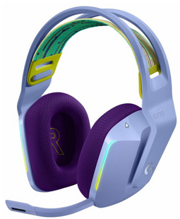 Гарнитура Logitech G733 Lightspeed Wireless RGB, LILAC
