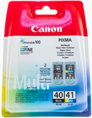 Набор картриджей Canon PG-40Bk/CL-41 MultiPack Cyan/Magenta/Yellow/Black
