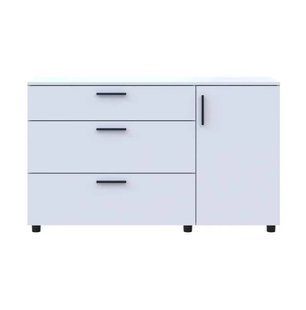 Комод Doros Торн Білий 3Ш/1Д 135х51.6х80 (DRS-012104)