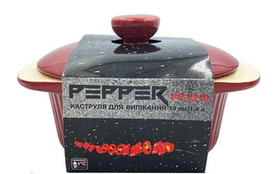 Кастрюля для выпекания Pepper с крышкой