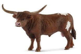 Игрушка фигурка Schleich Бык породы Техасский лонгхорн
