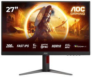Монитор AOC 27G4HA Black