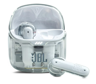 Наушники JBL Tune Flex Ghost (JBLTFLEXGWHT) White
