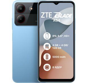 Смартфон ZTE Blade A54&nbsp;4/128GB Blue