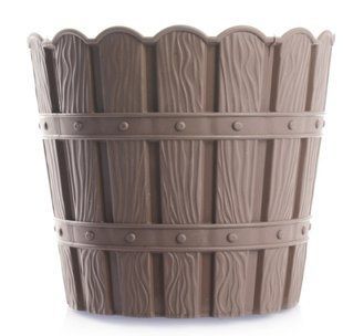 Цветочный горшок VIOLET HOUSE 1048 BAMBOO CAPPUCCINO 7 л