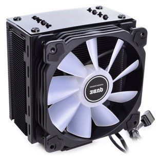 Вентилятор Qube Кулер проц. QB-OL201 (120mm/4pin/4 тепл. трубки)