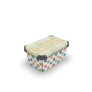 Контейнер Qutu Style Box Colored Zigzag, 5 л