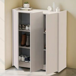 Тумба для обуви Doros Кассель Кашемир 3 ДСП 97х40х110 (41516209)