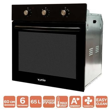 Духовой шкаф VENTOLUX NERO 6 MT (BK)